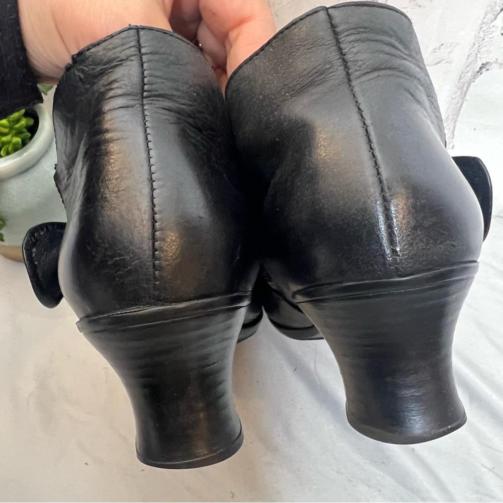 Rieker Black Leather Lightweight Antistress Ankle Bootie sz 41/9.5 - Picture 7 of 10